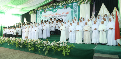 Kemeriahan Milad MI Tahassus ke 14